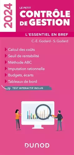 Couverture du produit · Le petit Contrôle de gestion 2024: L'essentiel en bref