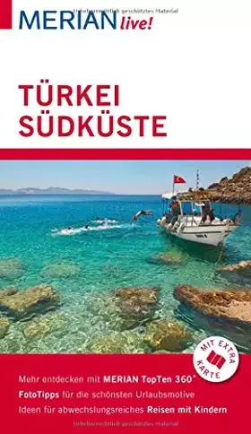 Couverture du produit · MERIAN live! Reiseführer Türkei Südküste: Mit Extra-Karte zum Herausnehmen