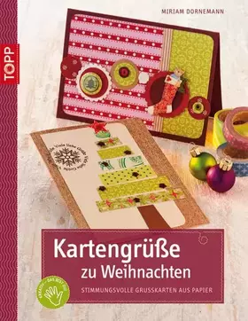 Couverture du produit · Kartengrüße zu Weihnachten: Stimmungsvolle Grußkarten aus Papier