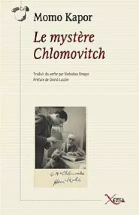 Couverture du produit · Le mystère Chlomovitch