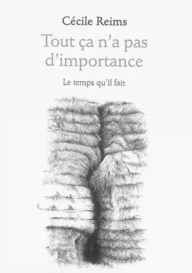 Couverture du produit · Tout ça n'a pas d'importance: Le temps qu'il fait