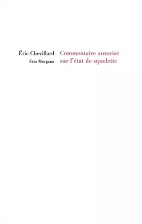 Couverture du produit · Commentaire autorisé sur l'état de squelette