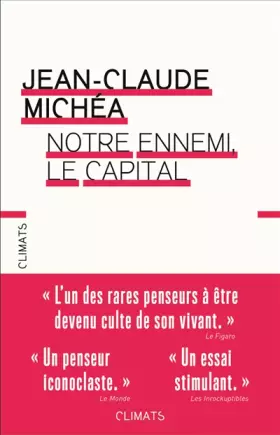 Couverture du produit · Notre ennemi, le capital