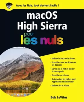 Couverture du produit · macOS High Sierra pour les Nuls grand format