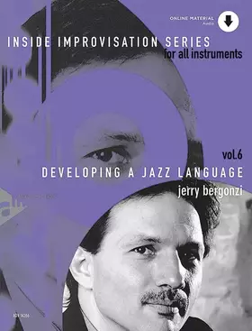 Couverture du produit · Developing A Jazz Language. Vol. 6: Melodie-Instrumente im Violinschlüssel. Lehrbuch mit Online-Audiodatei.