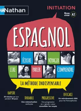Couverture du produit · COFFRET ESPAGNOL INITIATION NIVEAU ATTEINT A2 - VOIE EXPRESS - 2014