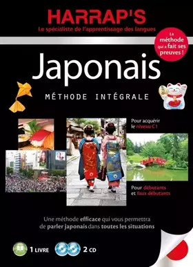Couverture du produit · Harrap's méthode intégrale japonais - 2 CD+ livre