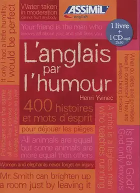 Couverture du produit · Pack MP3 Anglais Humour (livre+1CD mp3)