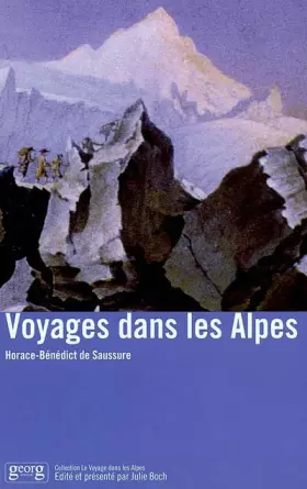 Couverture du produit · Voyages dans les Alpes