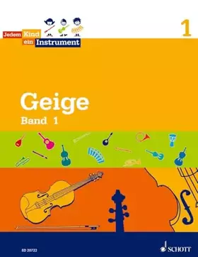 Couverture du produit · JEDEM KIND EIN INSTRUMENT - BAND 1 JEKI VIOLON