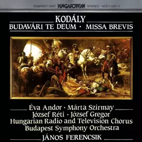 Couverture du produit · Budavári Te Deum / Missa Brevis