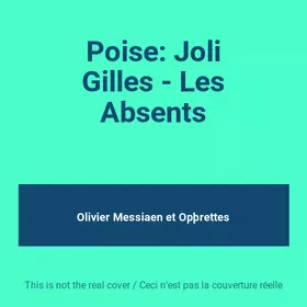 Couverture du produit · Poise: Joli Gilles - Les Absents