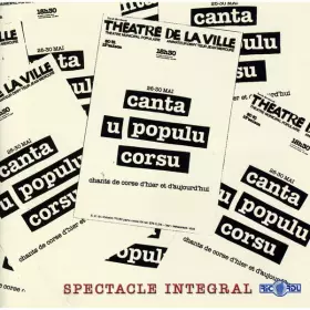 Couverture du produit · Chants De Corse D'Hier Et D'Aujourd'Hui - Theatru De La Ville