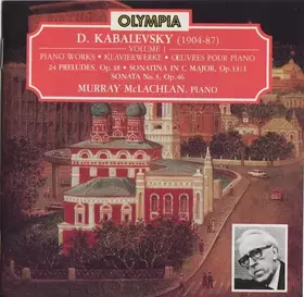 Couverture du produit · Piano Works  Klavierwerke  Œuvres Pour Piano: 24 Preludes, Op.38 • Sonatina In C Major, Op. 13/1 • Sonata No.3, Op.46