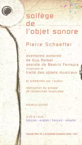 Couverture du produit · Solfège De L'Objet Sonore