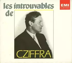 Couverture du produit · Les Introuvables De Cziffra