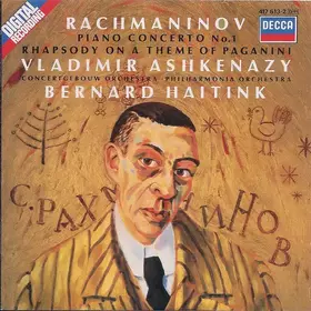 Couverture du produit · Piano Concerto No. 1 / Rhapsody On A Theme Of Paganini