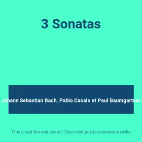 Couverture du produit · 3 Sonatas