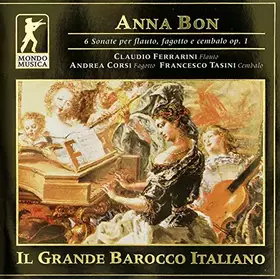 Couverture du produit · Sonates pour flûte, basson et cymbalum Op.1