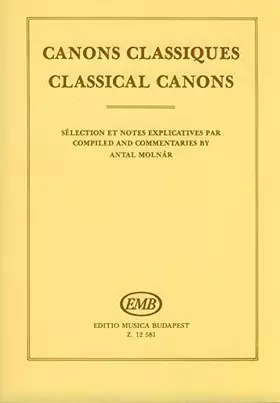 Couverture du produit · CANONS CLASSIQUES FORMATION MUSICALE