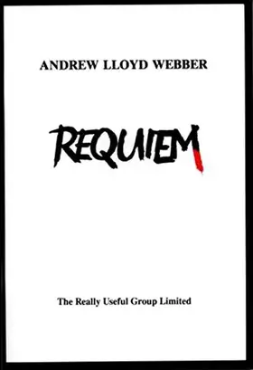 Couverture du produit · Andrew Lloyd Webber: Requiem (Vocal Score)