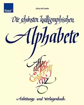 Couverture du produit · Die schönsten kalligraphischen Alphabete