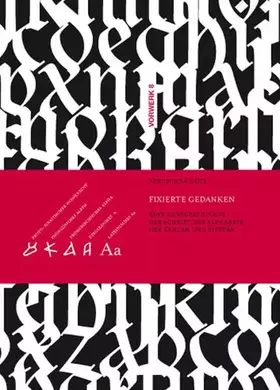 Couverture du produit · Fixierte Gedanken: eine Kurzgeschichte der Schrift, des Alphabets, der Zahlen und Ziffern