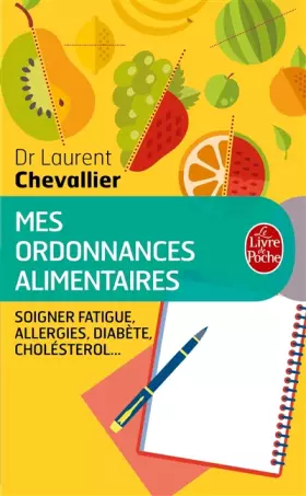 Couverture du produit · Mes ordonnances alimentaires