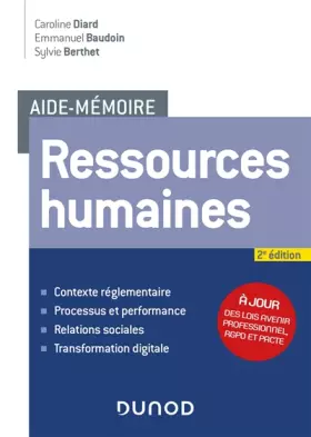 Couverture du produit · Aide-mémoire - Ressources humaines - 2e éd.