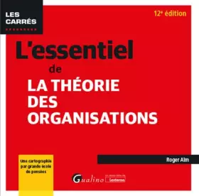Couverture du produit · L'essentiel de la théorie des organisations (2020-2021)