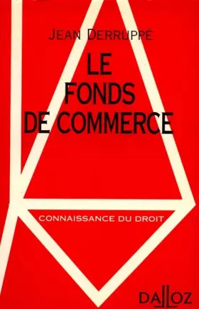 Couverture du produit · Le fonds de commerce