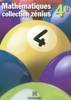 Couverture du produit · Mathématiques 4e : Manuel élève