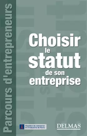Couverture du produit · Choisir le statut de son entreprise