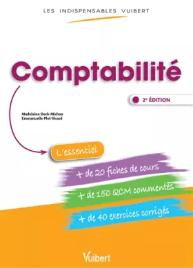Couverture du produit · Comptabilité - Fiches de cours - QCM Commentés - Exercices corrigés
