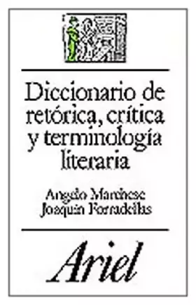 Couverture du produit · Diccionario de Retorica Critica, y Terminologia Literaria