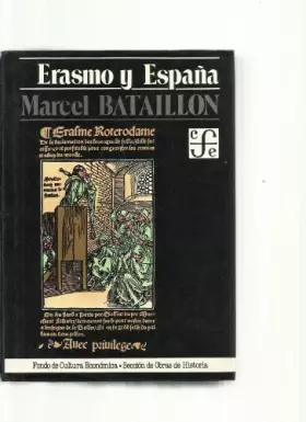 Couverture du produit · ERASMO Y ESPA?A (SIN COLECCION)