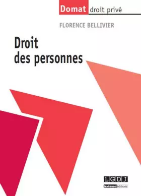 Couverture du produit · Droit des personnes