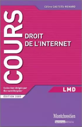 Couverture du produit · Droit de l'internet