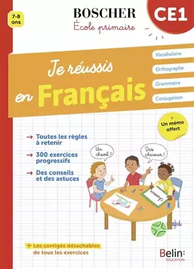 Couverture du produit · Je réussis en français CE1
