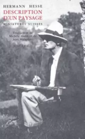 Couverture du produit · Description d'un paysage. Miniatures suisses