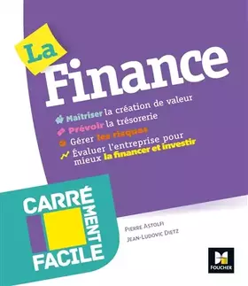 Couverture du produit · Carrément facile - La finance - Professionnels, entreprises, TPE, non spécialistes, étudiants