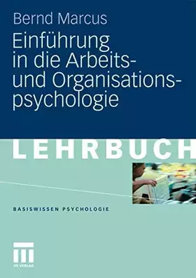 Couverture du produit · Einführung In Die Arbeits- Und Organisationspsychologie (Basiswissen Psychologie) (German Edition)