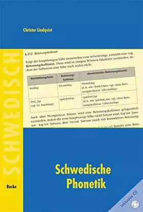 Couverture du produit · Schwedische Phonetik: für Deutschsprachige
