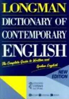 Couverture du produit · Longman Dictionary of Contemporary English International Students Edition 3rd Edition