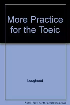Couverture du produit · More Practice For The Toeic