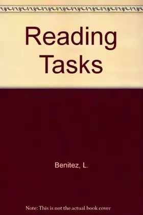 Couverture du produit · Reading Tasks