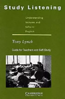 Couverture du produit · Study Listening Teacher's book: Understanding Lectures and Talks in English