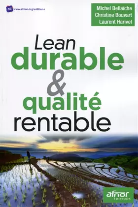 Couverture du produit · Lean durable et qualité rentable