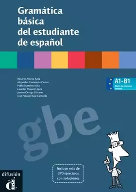 Couverture du produit · Gramatica basica del estudiante de español