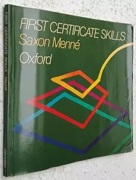 Couverture du produit · First Certificate Skills: Pupil's Book